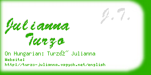 julianna turzo business card