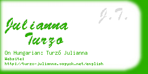 julianna turzo business card